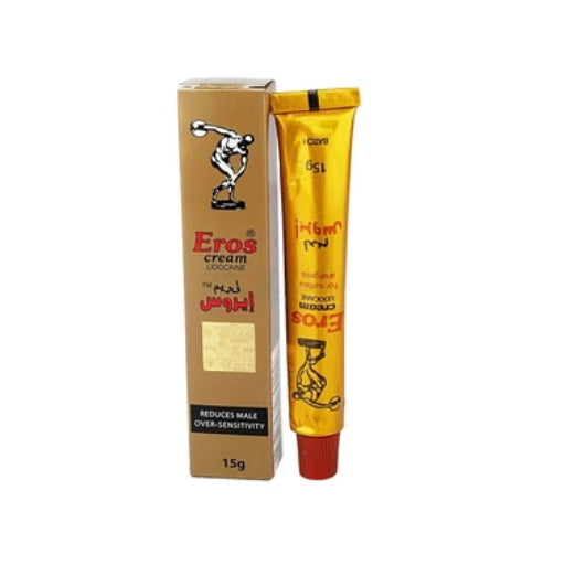 Eros Cream with Lidocaine 15g – Topical Numbing Cream for Men