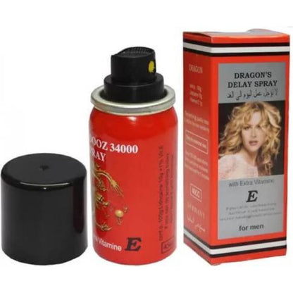 Dragon Delay Spray 34000 New With Extra Vitamin E