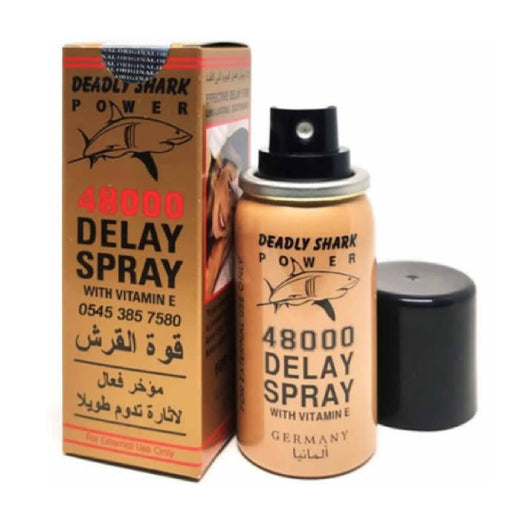 Deadly Shark Power 48000 Delay Spray For Men