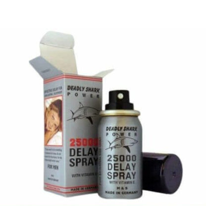 Deadly Shark Power 25000 Delay Power Spray With Vitamin E