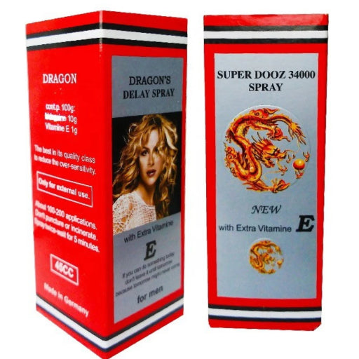 Dragon Delay Spray 34000 New With Extra Vitamin E