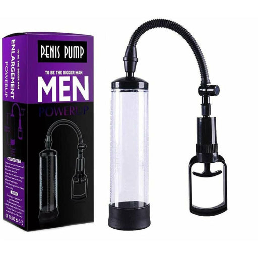 Male Power Vacuum Enhancement & Circulation Pump – Ergonomic Manual Cylinder Device for Men (18+)