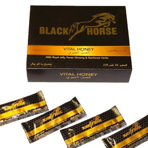 Black Horse Honey – Natural Wellness Honey Blend for Vitality & Energy Support