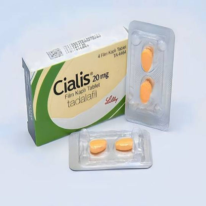Cialis Film Coated Tablets Tadalafil 20mg