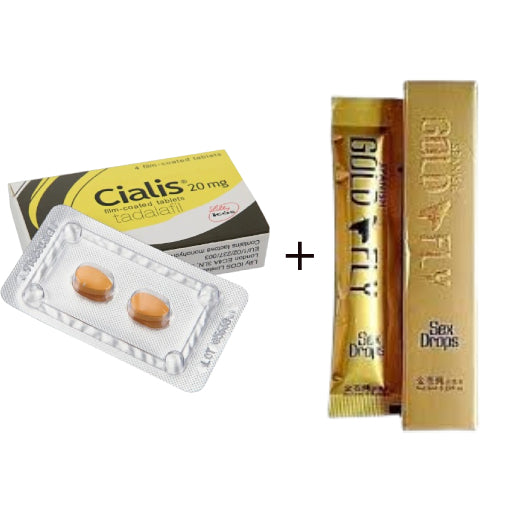 Cialis Tadalafil 20mg 4 Pills For Men Stamina & Spanish Gld Fly For Women Stamina