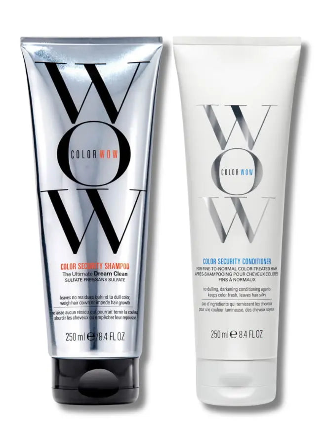 مجموعة شامبو وبلسم Color WOW Color Security ثنائية
