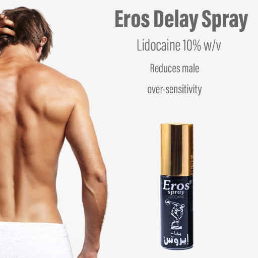 Eros Spray Lidocaine Reduce Male Over Sensitivity