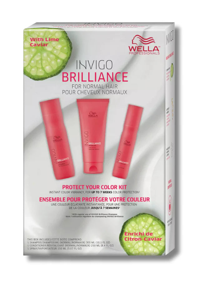 مجموعة ويلا بروفيشنالز إنفيجو بريليانس الثلاثية (للشعر الخشن)