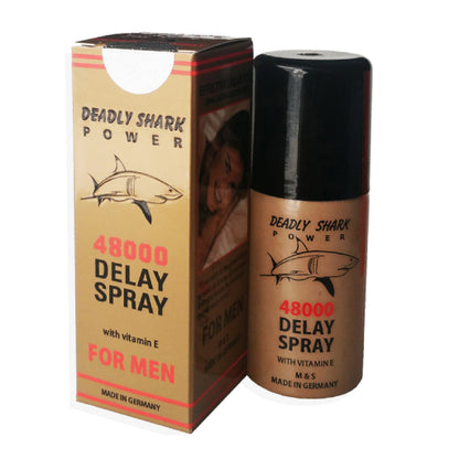Deadly Shark Power 48000 Delay Spray For Men