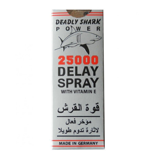 Deadly Shark Power 25000 Delay Power Spray With Vitamin E