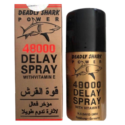 Deadly Shark Power 48000 Delay Spray For Men